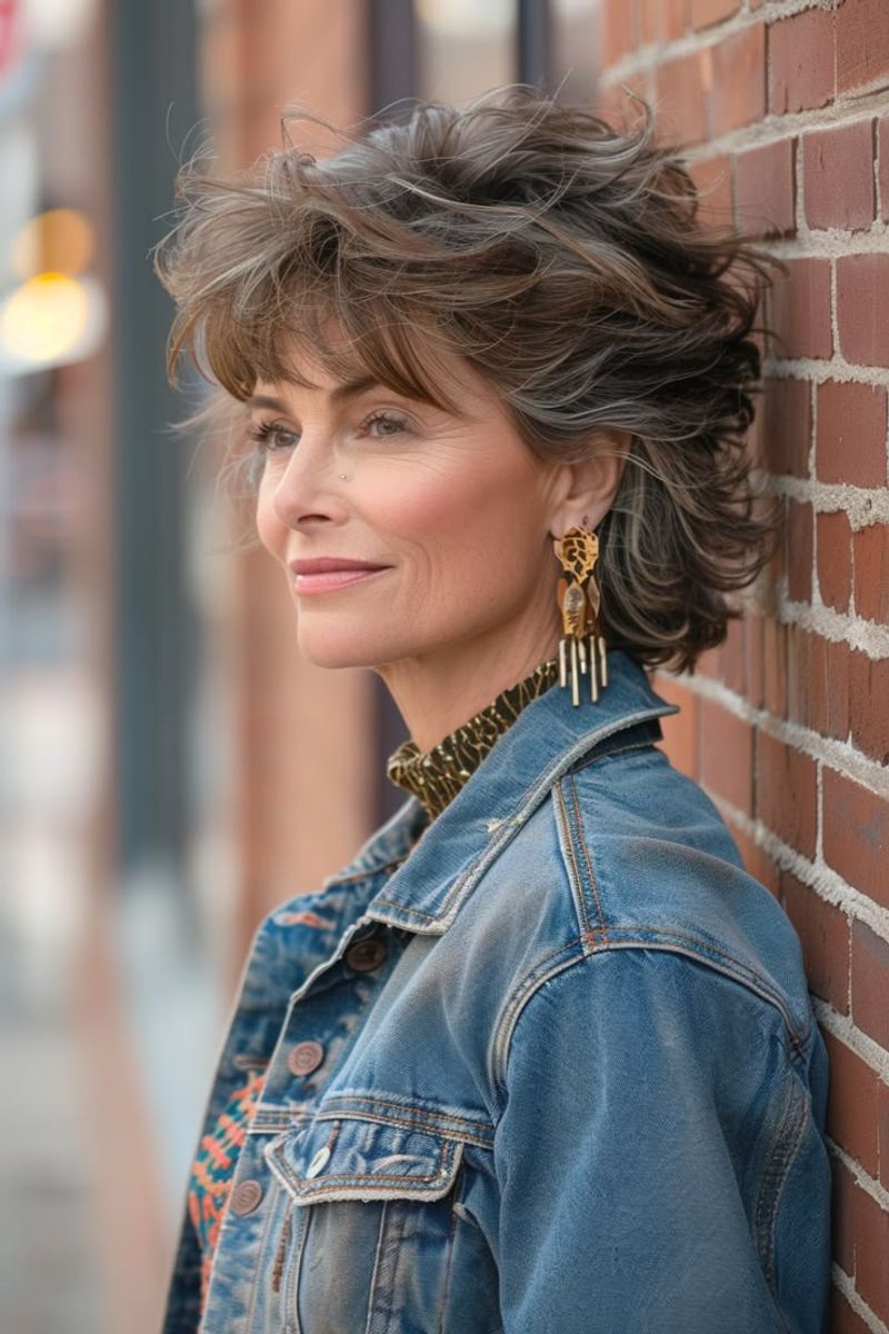 Modern Mullet with Soft Layers