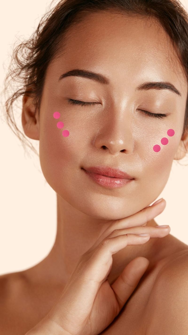 DO: Apply on the Apples of Your Cheeks
