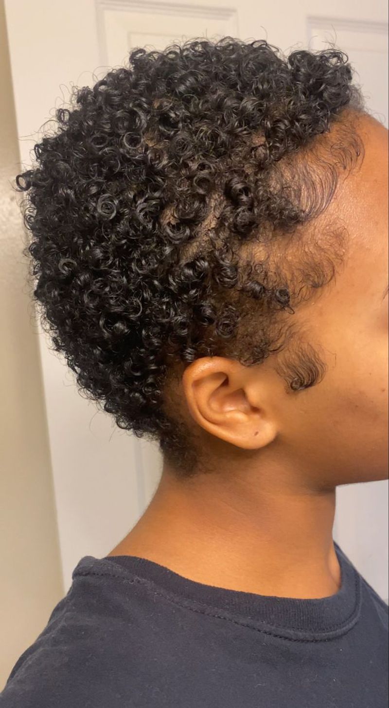Short Coily Cut