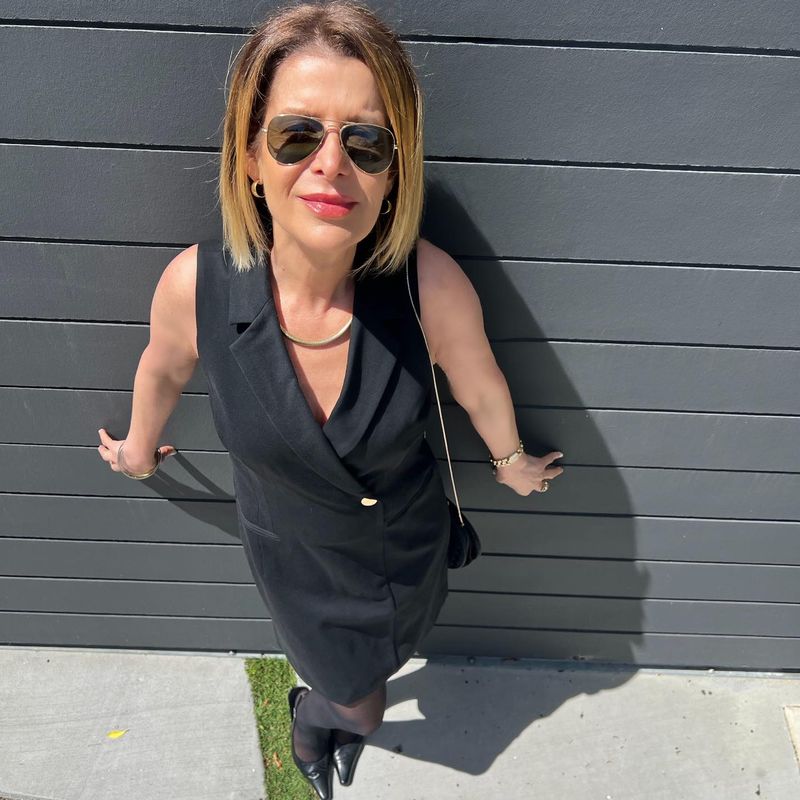 Sleeveless Wrap Dress With Slingbacks