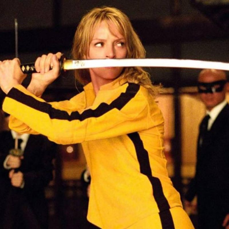 Uma Thurman's Yellow Jumpsuit in Kill Bill