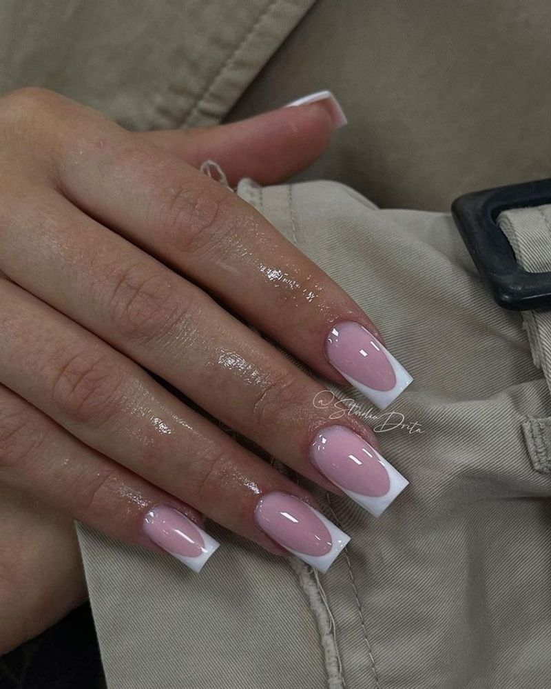 Colored Base With White Tips