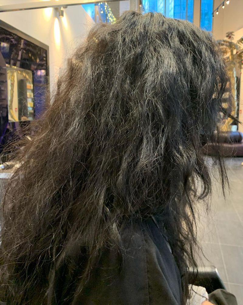 Long Hair With No Shape
