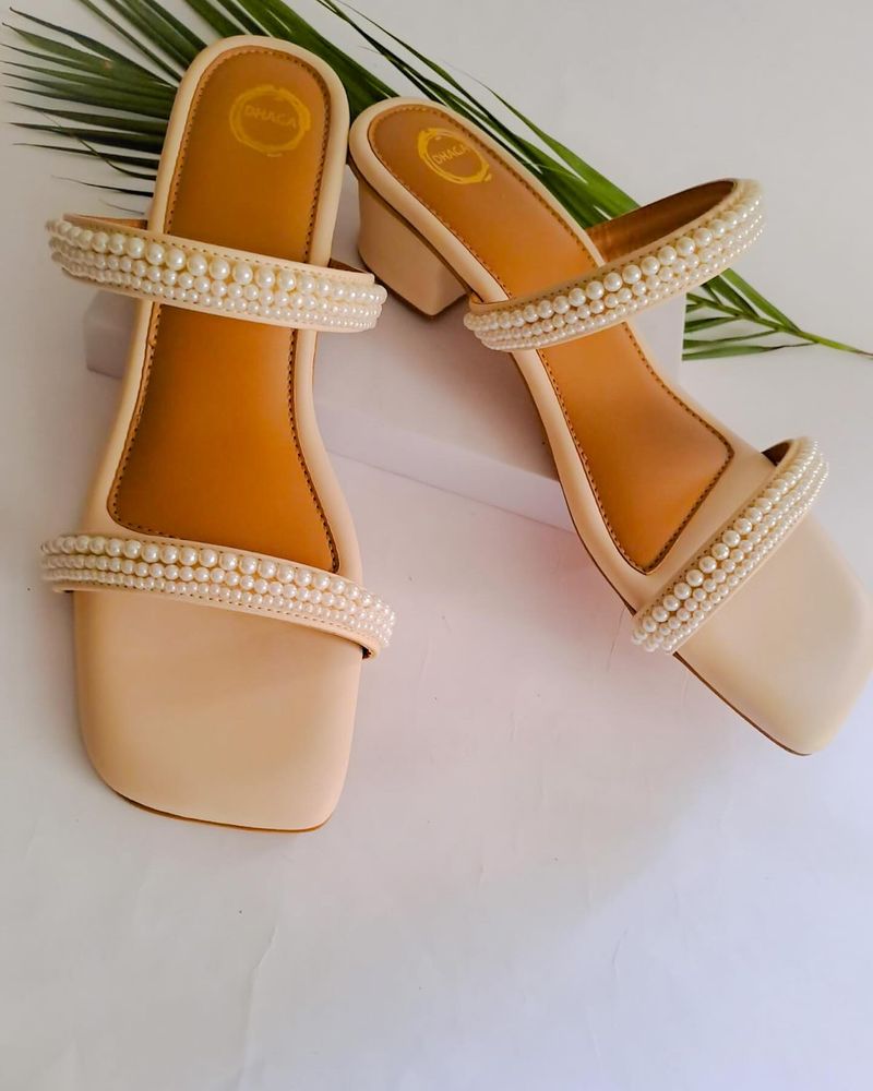 Block-Heel Cushioned Slingbacks