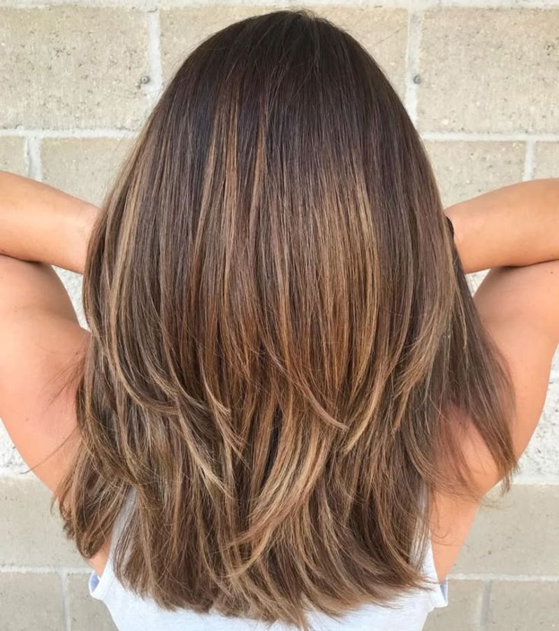 Layered Lob with Textured Ends