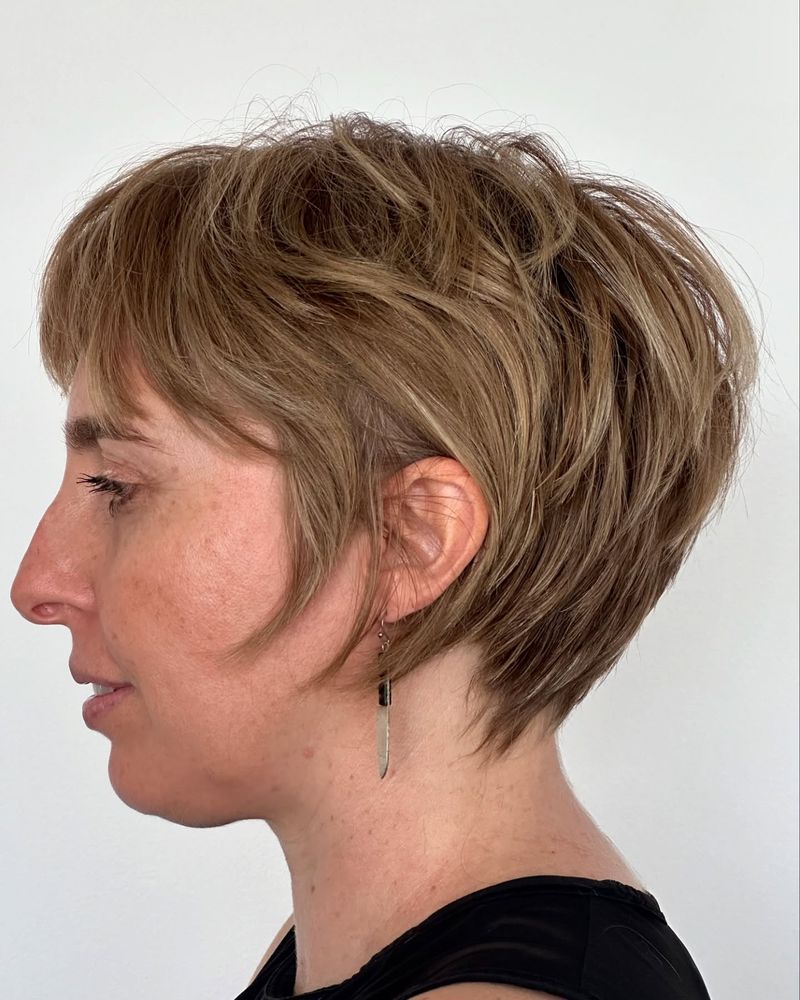 Blunt Bob with Side Part