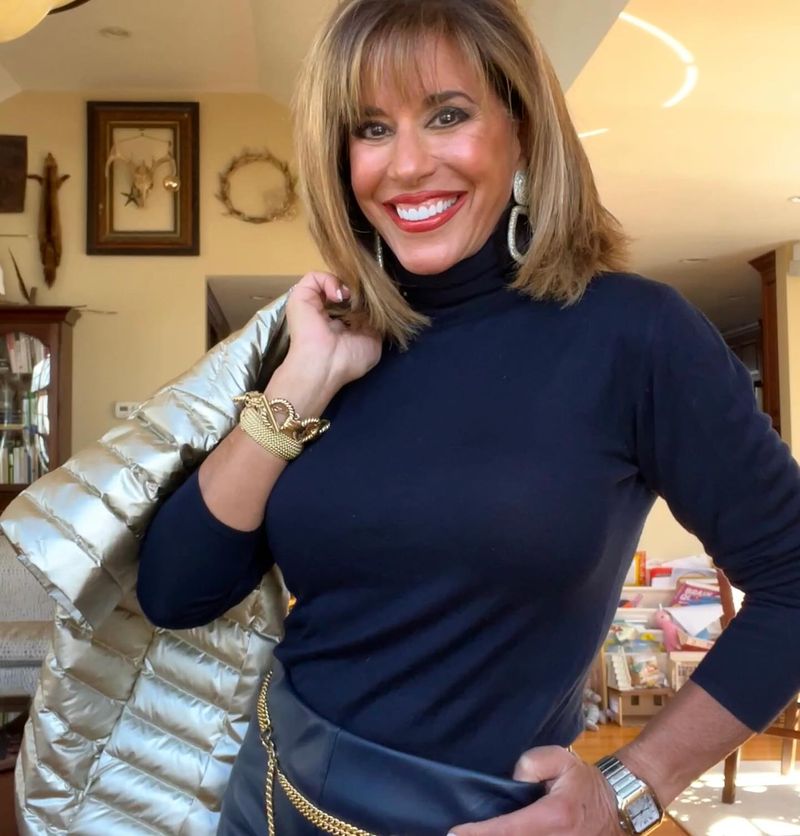 Turtleneck & Statement Necklace