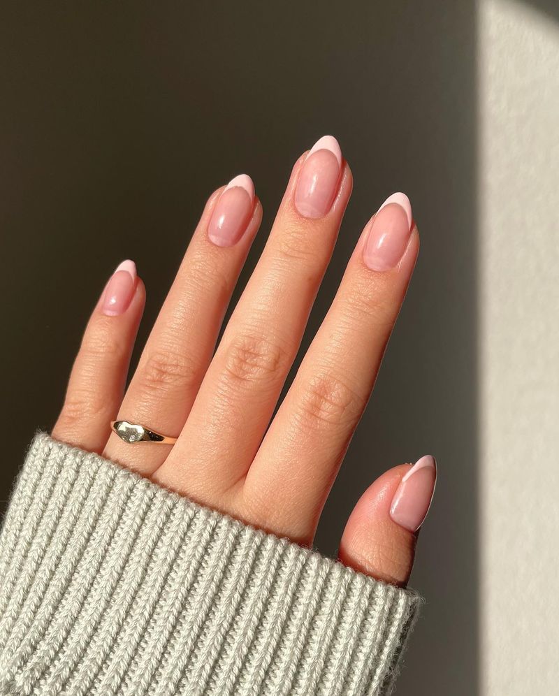 Baby Pink French Tips