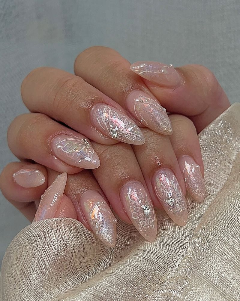 Ombré Shimmer Transition