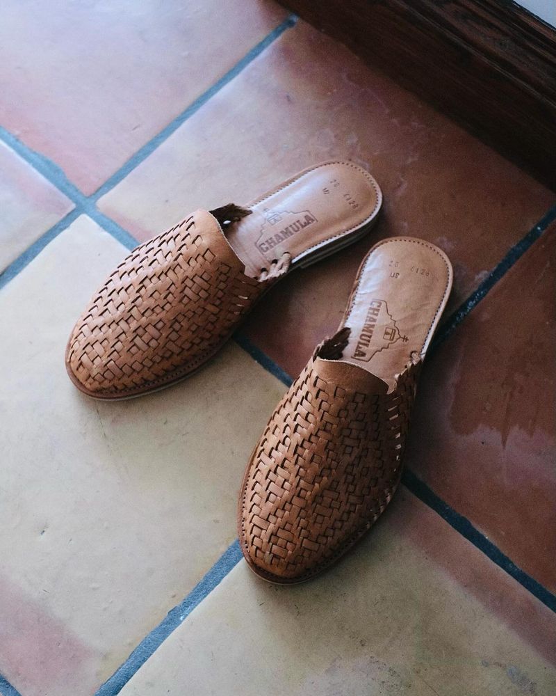 Woven Leather Sandals Offer Timeless Appeal