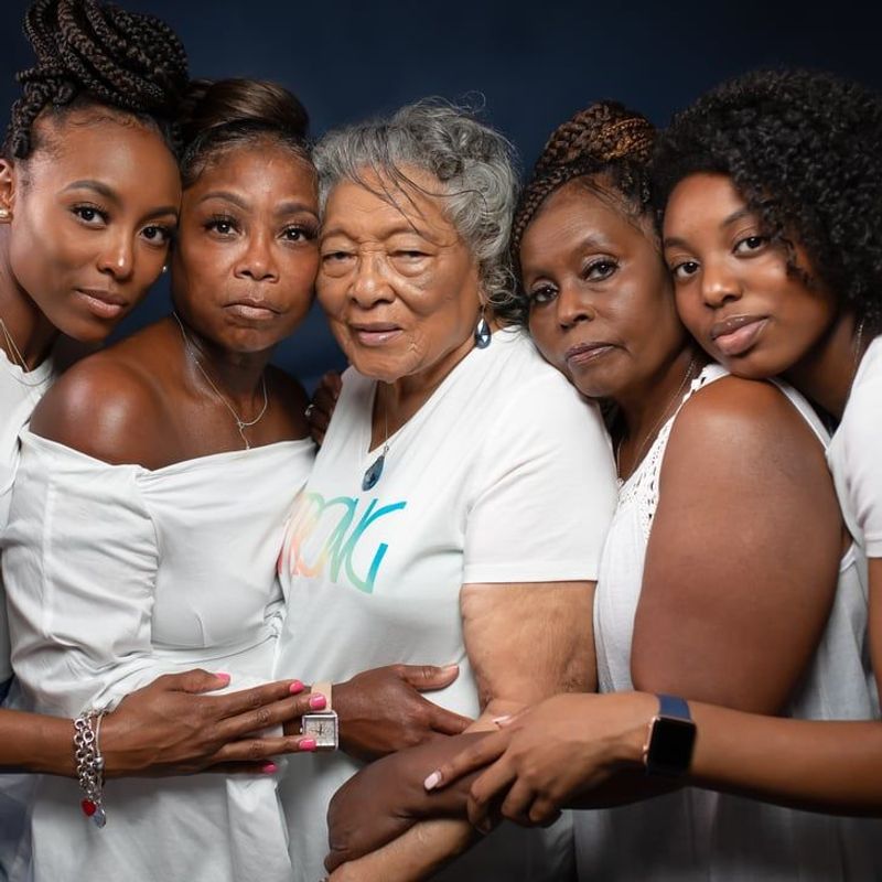 Family Members Who Aged Slowly