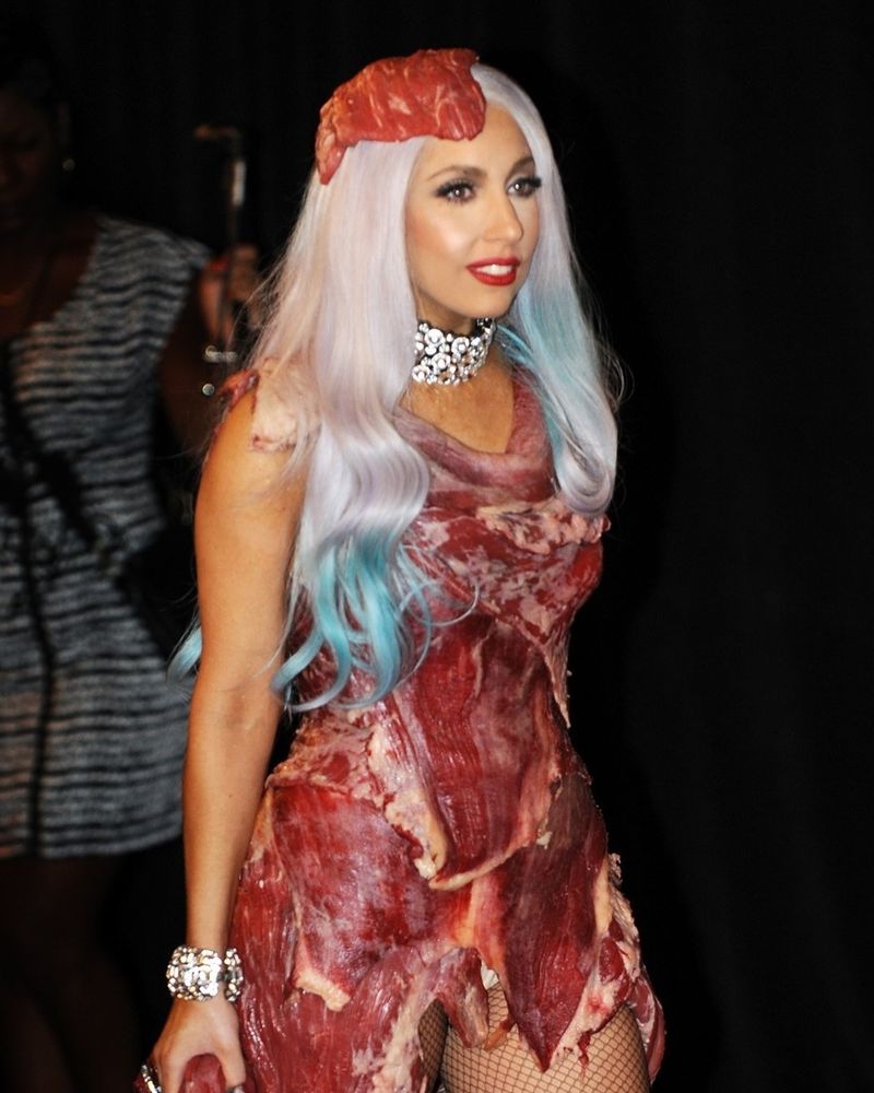 Lady Gaga's Meat Dress