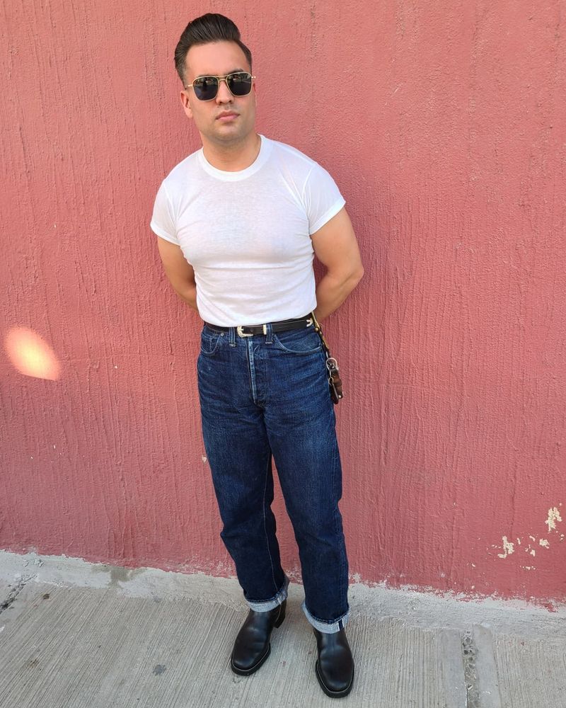 Cropped Jeans