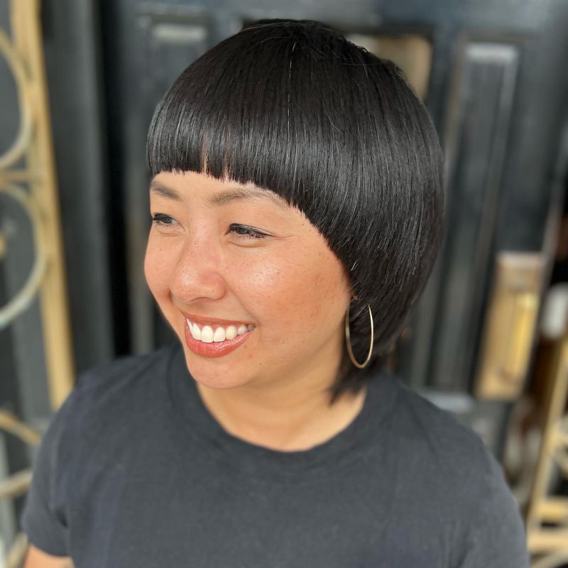 Bowl-Cut Bob
