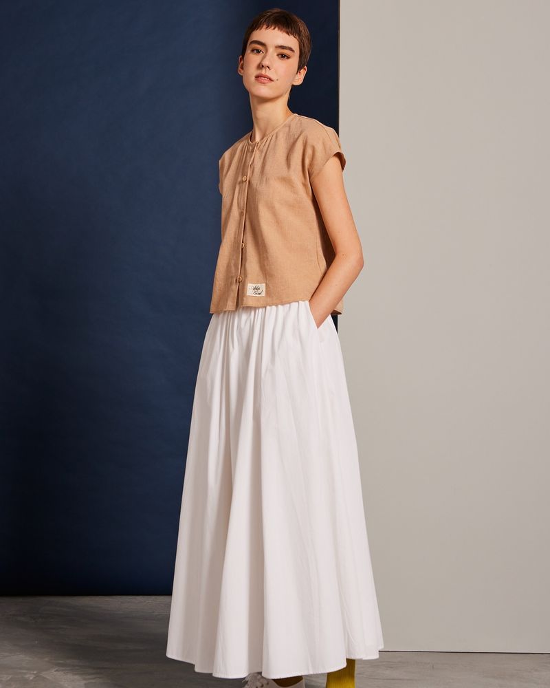 A-Line Cotton Skirt
