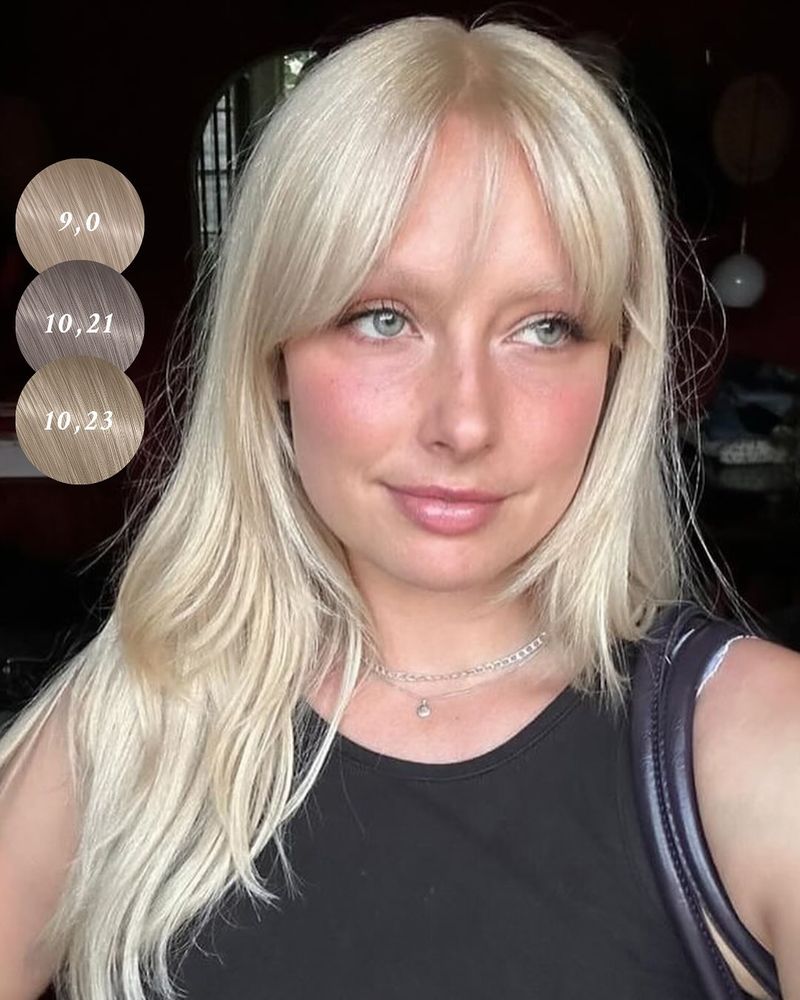 Icy Platinum For Cool-Toned Fair Skin