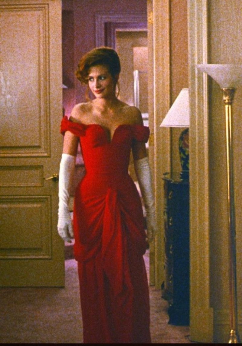 Julia Roberts' Red Opera Gown in Pretty Woman