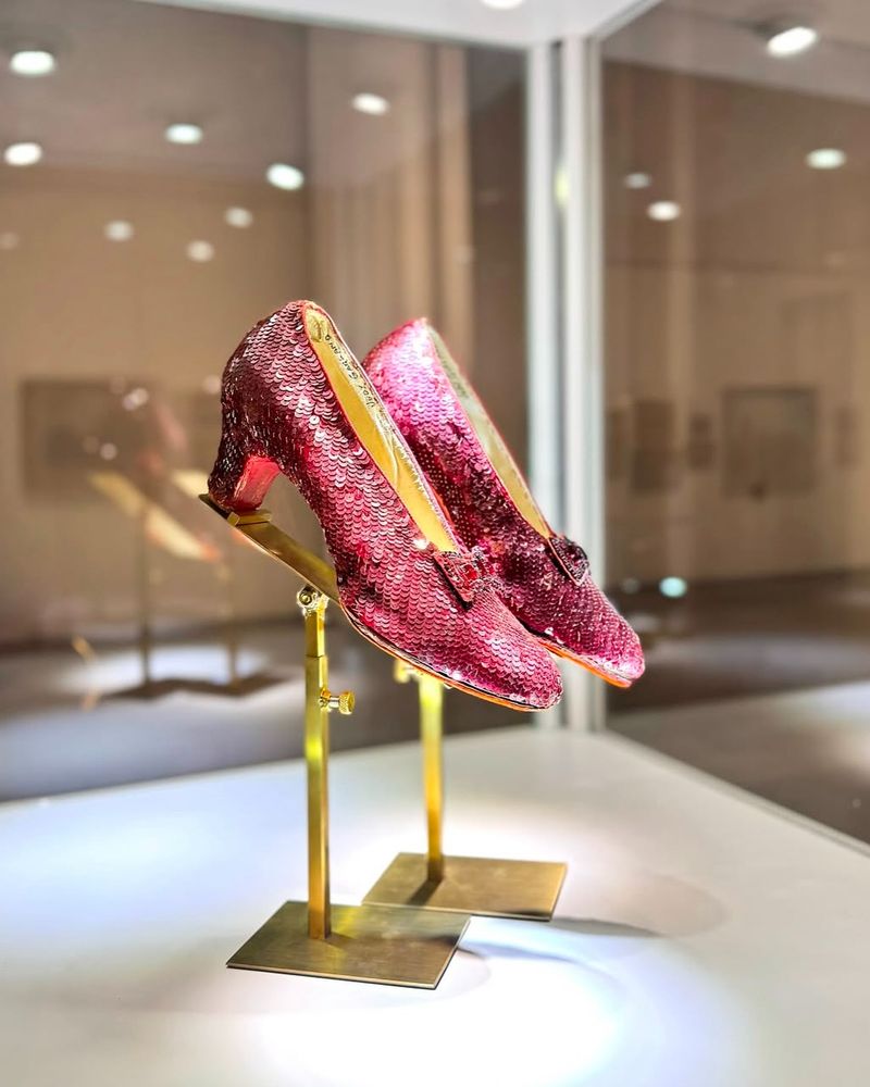 Dorothy's Ruby Slippers in The Wizard of Oz
