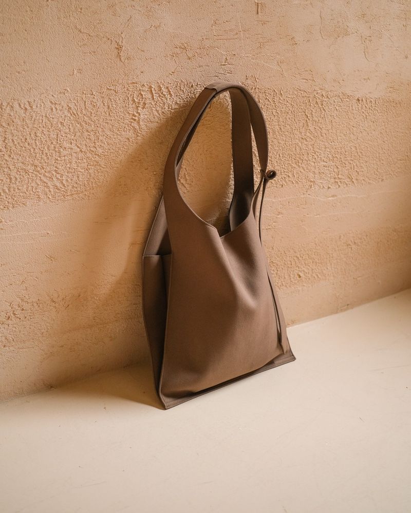 Vegan Leather Shoppers