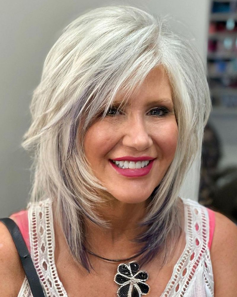 Choppy Midi with Textured Ends