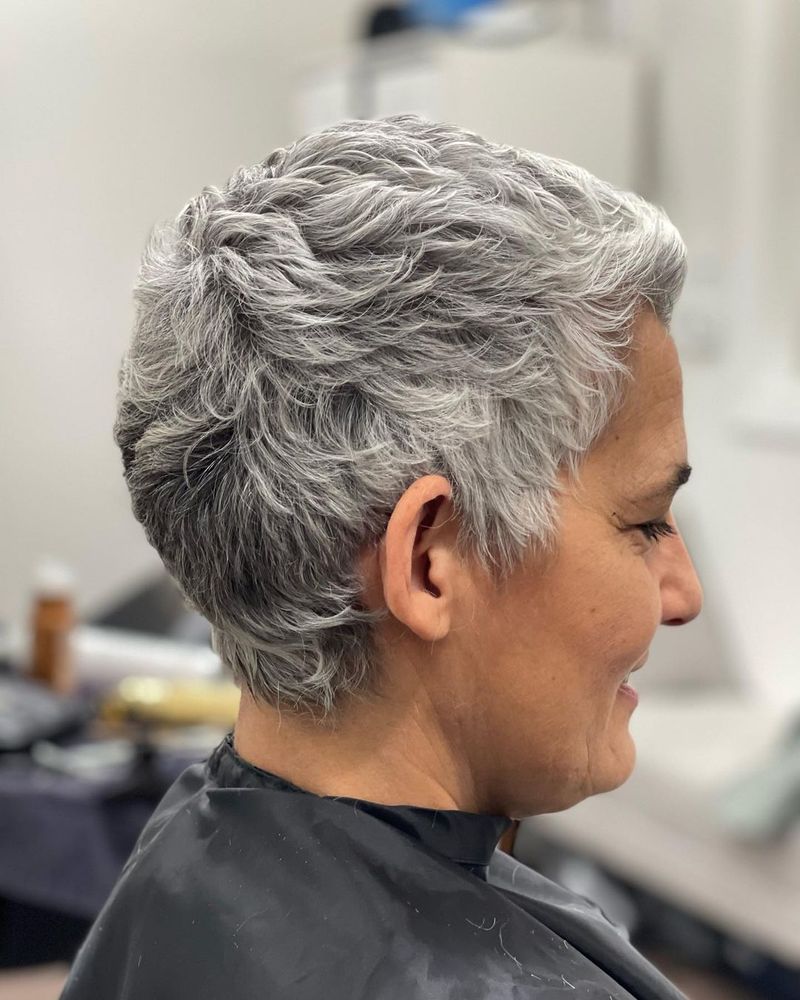 Rounded Pixie With Fullness