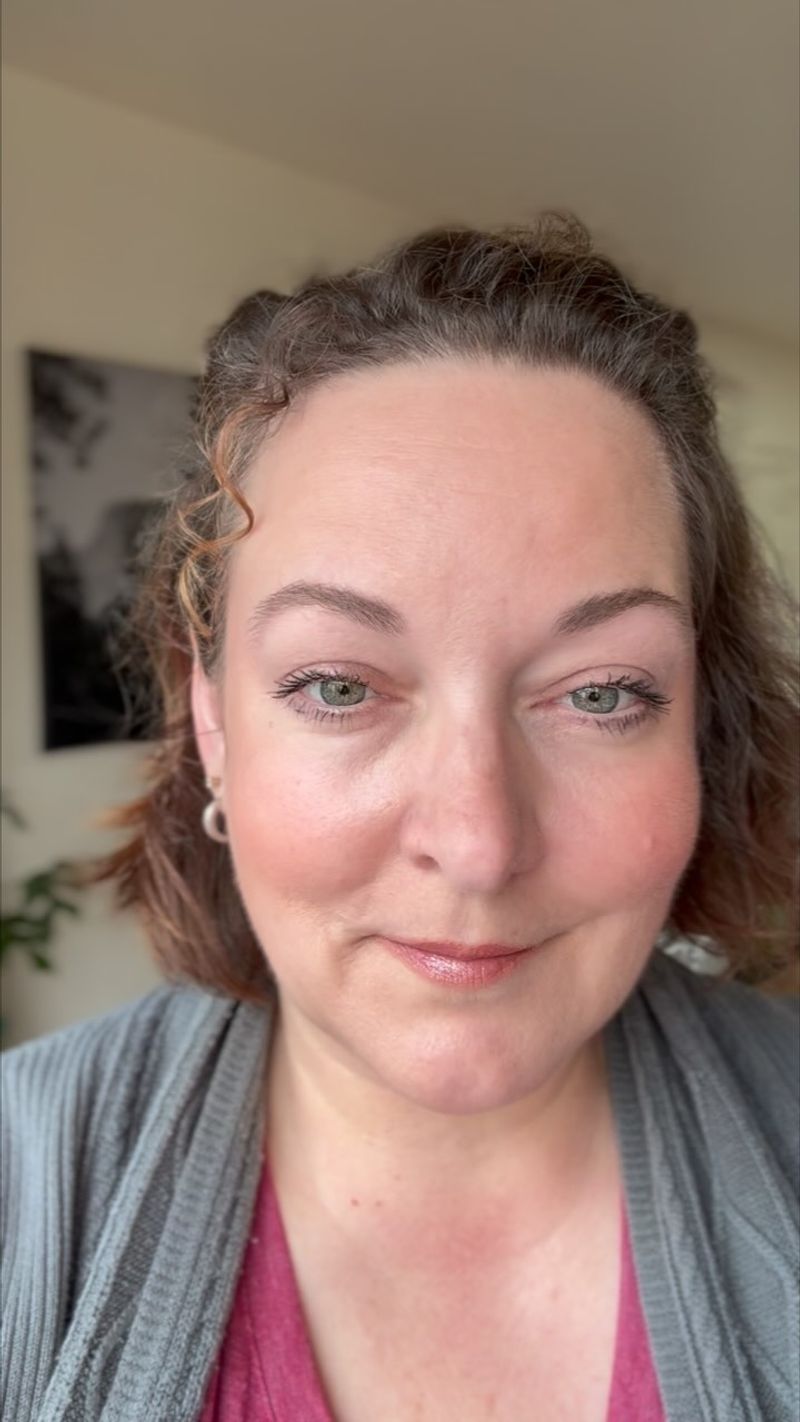 Barely-There Eyeshadow and Satin Skin