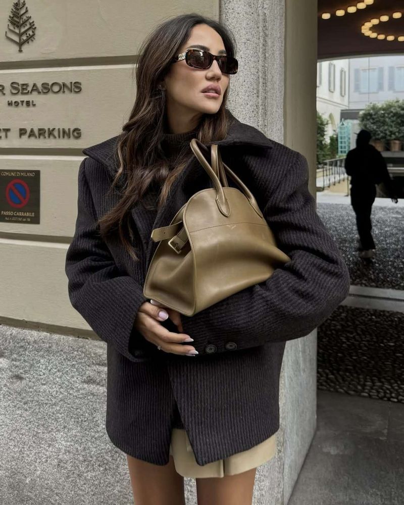 The Row Marlo Leather Tote