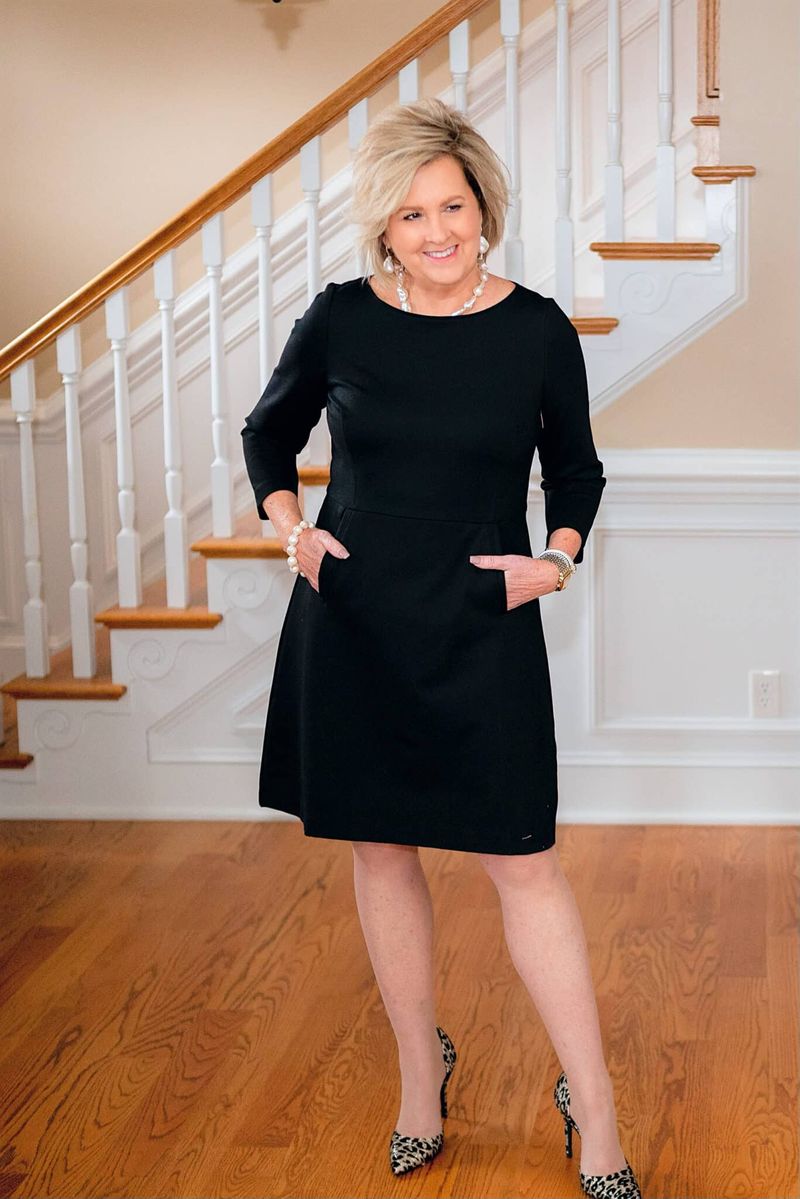 A-Line Ponte Dress: Structure Without Stiffness