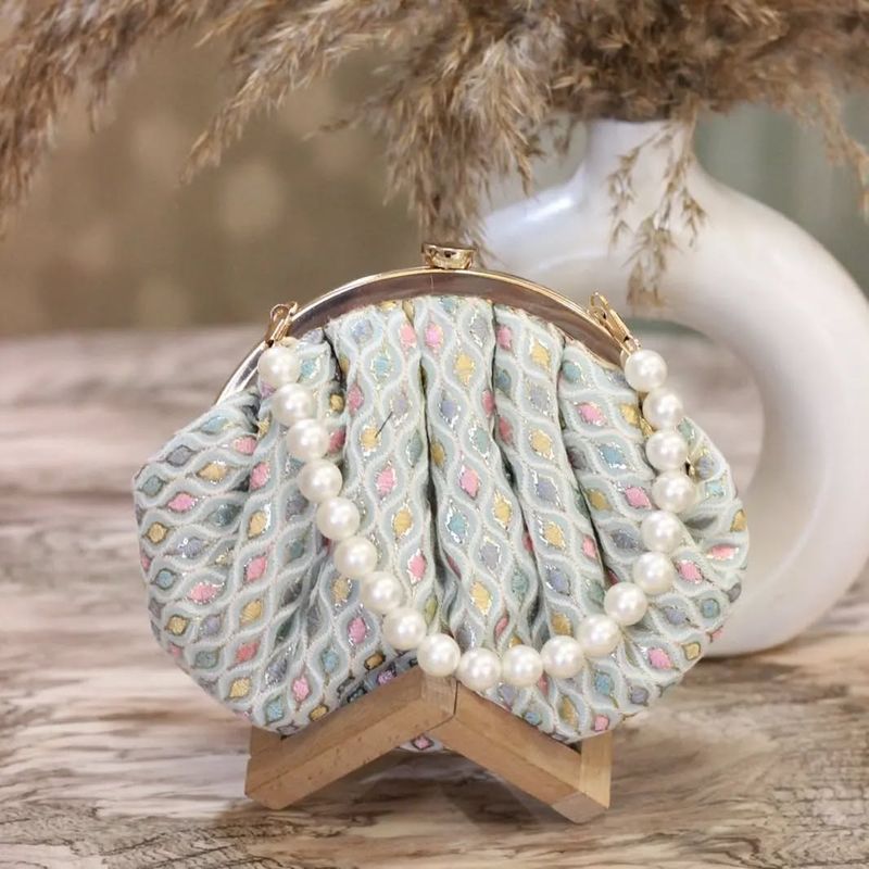 Soft Satin Wristlet Bag