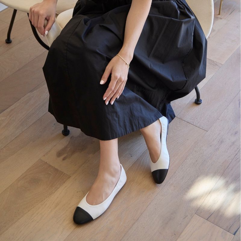 Cap-Toe Flats