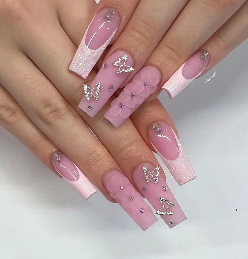Rhinestone Nail Accents
