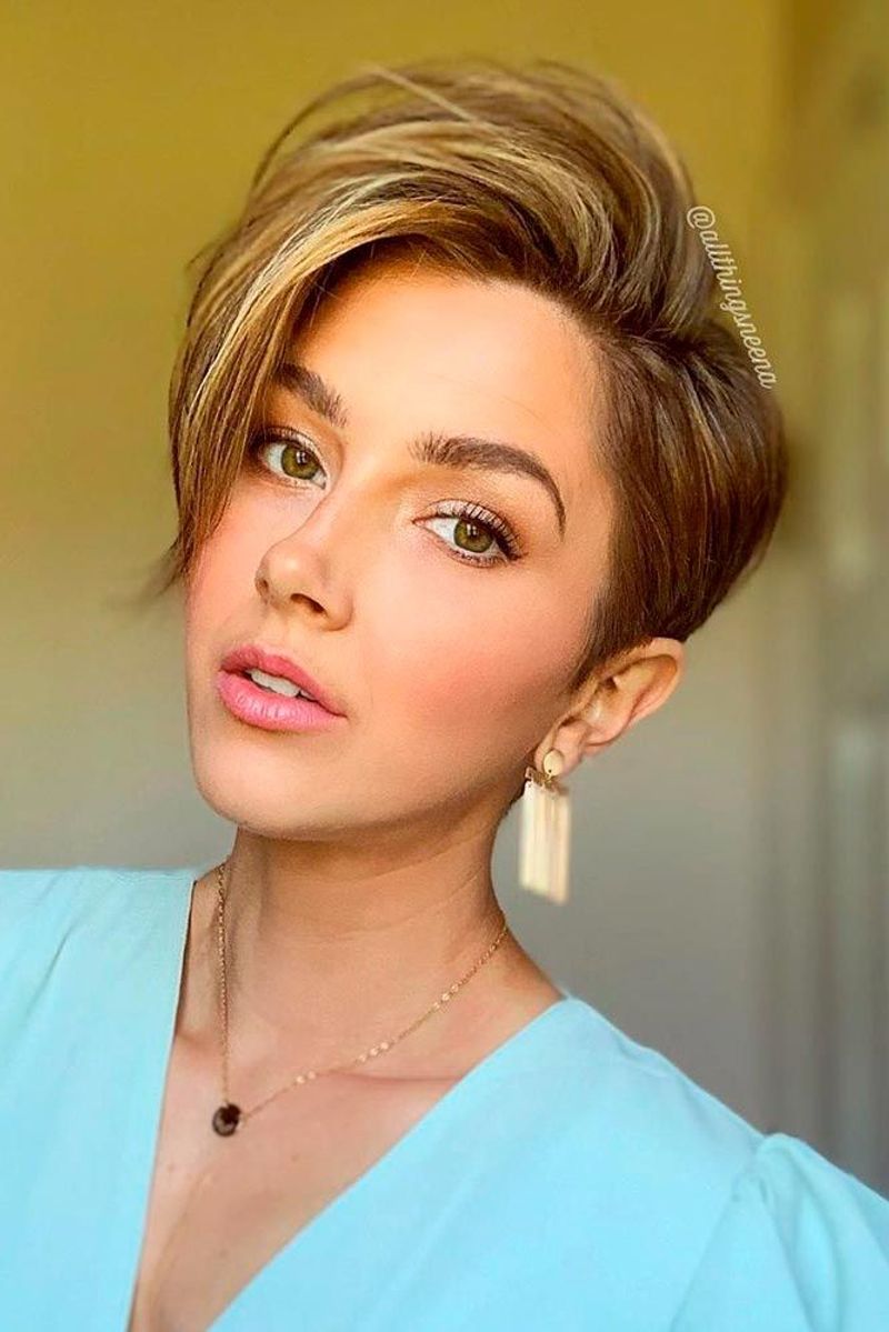 Side-Swept Crop with Length