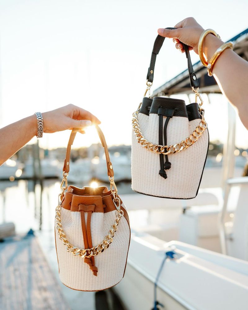 Bucket Bags With Drawstring Closure