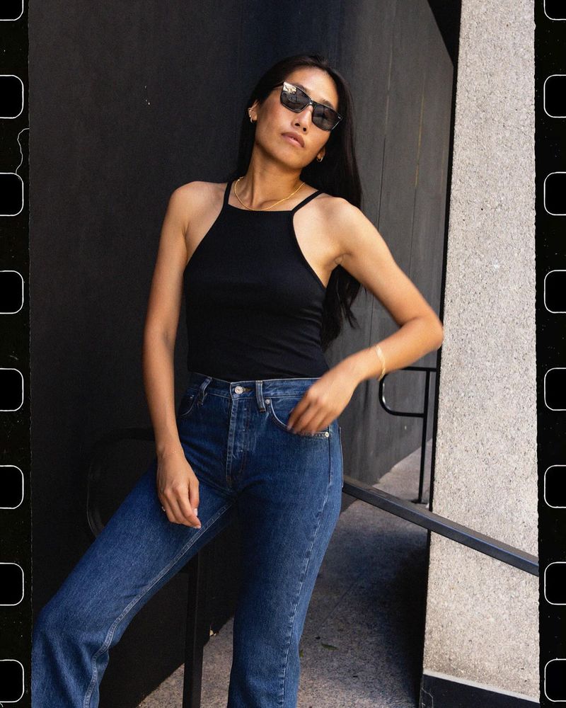 Spaghetti Strap Tops - Delicate Shoulder Showcases