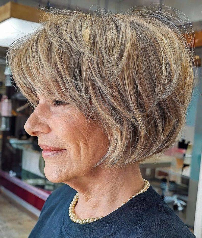 Angled Bob with Texture