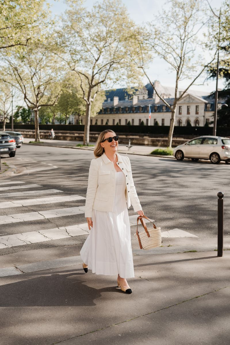 Breathable Jumpsuit with Straw Hat