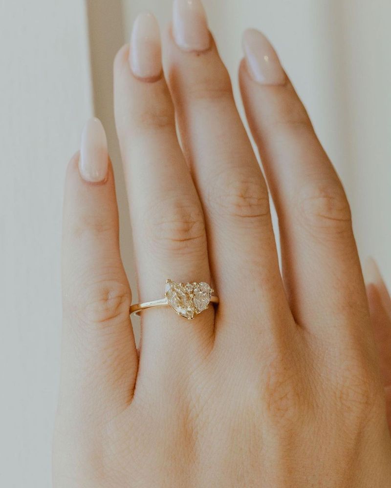 Glossy Champagne Shimmer