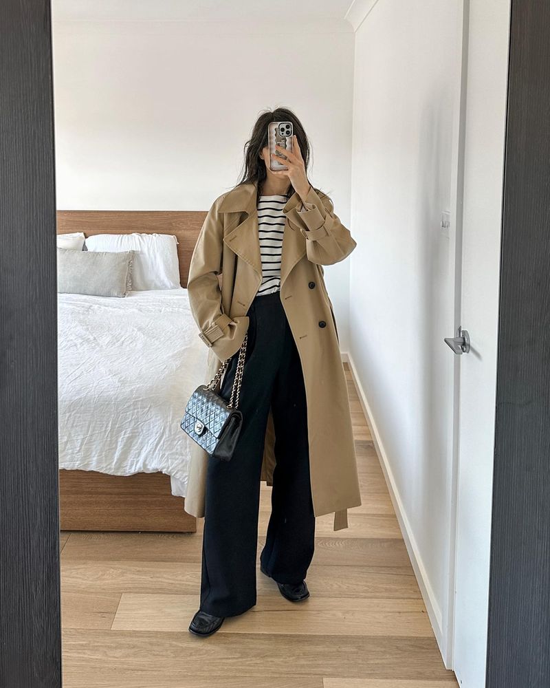 Skip Oversized Outerwear for Cleaner Lines