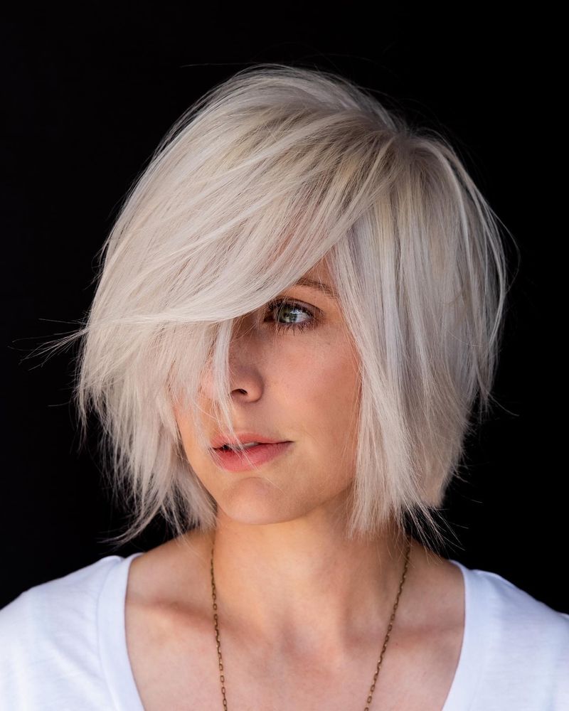 Boxy Layered Bobs