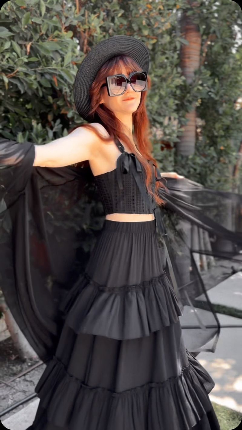 Corset Top + Maxi Skirt