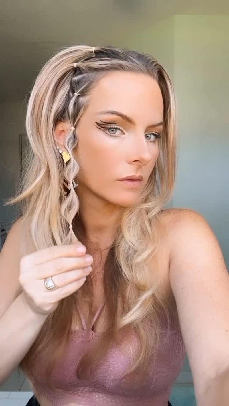 Butterfly Hair Clip Overload - Head Full of Plastic Insects