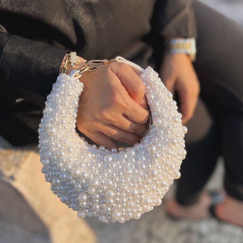 Pearl-Embellished Handbags