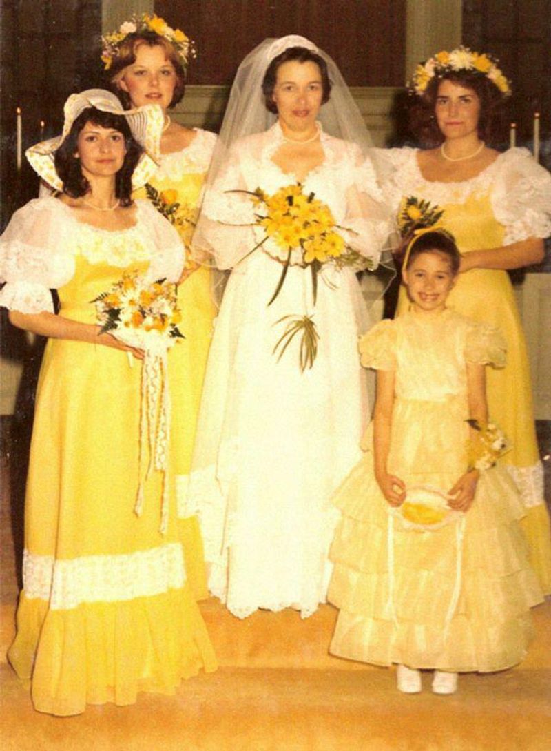 Matching Bridesmaids Suits