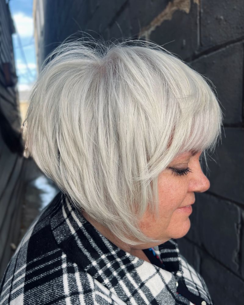 Pixie With Sweeping Fringe