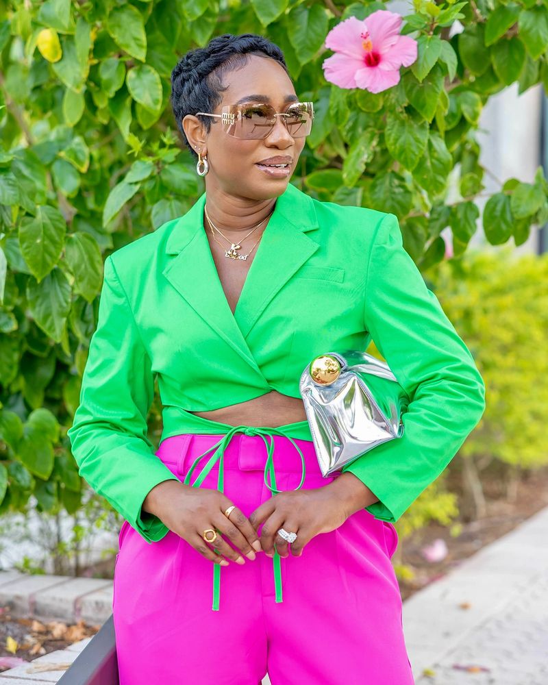 Lime Green and Grey