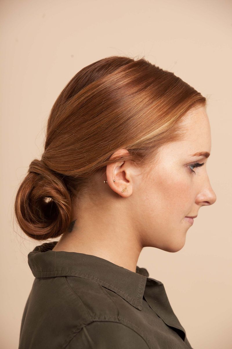 Braided Low Bun