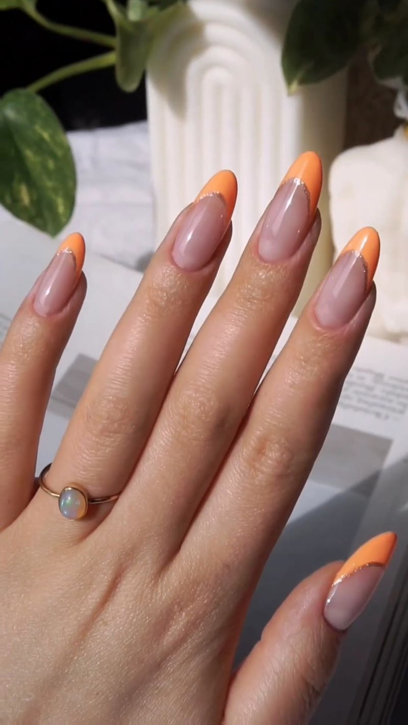 Multicolored French with Matte Base