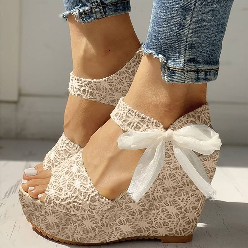 Clunky Platform Sandals - Heavy-Handed Pairing