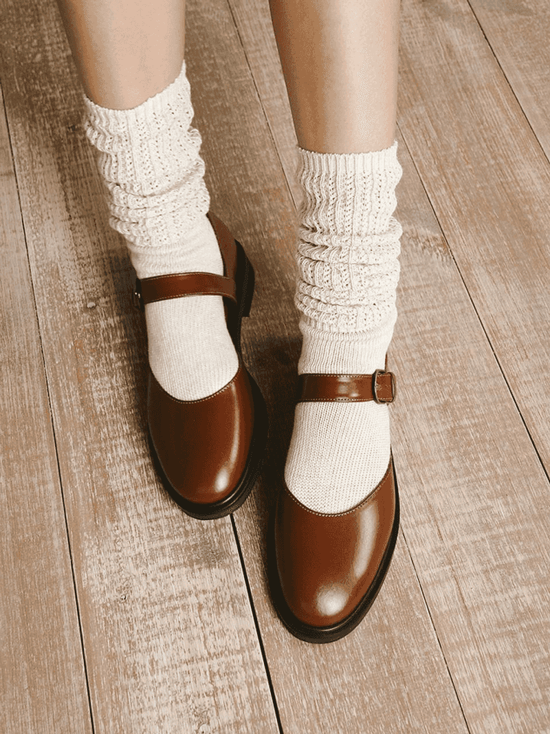Soft Suede D'Orsay Flats