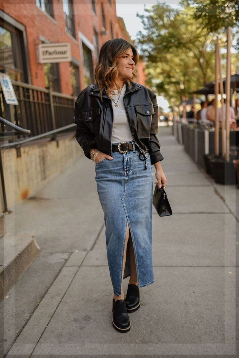 Denim Midi Skirt: The New Jeans Alternative